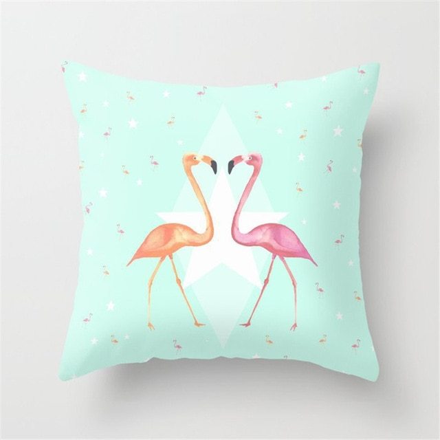 Mint Green Peach Skin Pillowcase Cushion Cushion Pillowcase