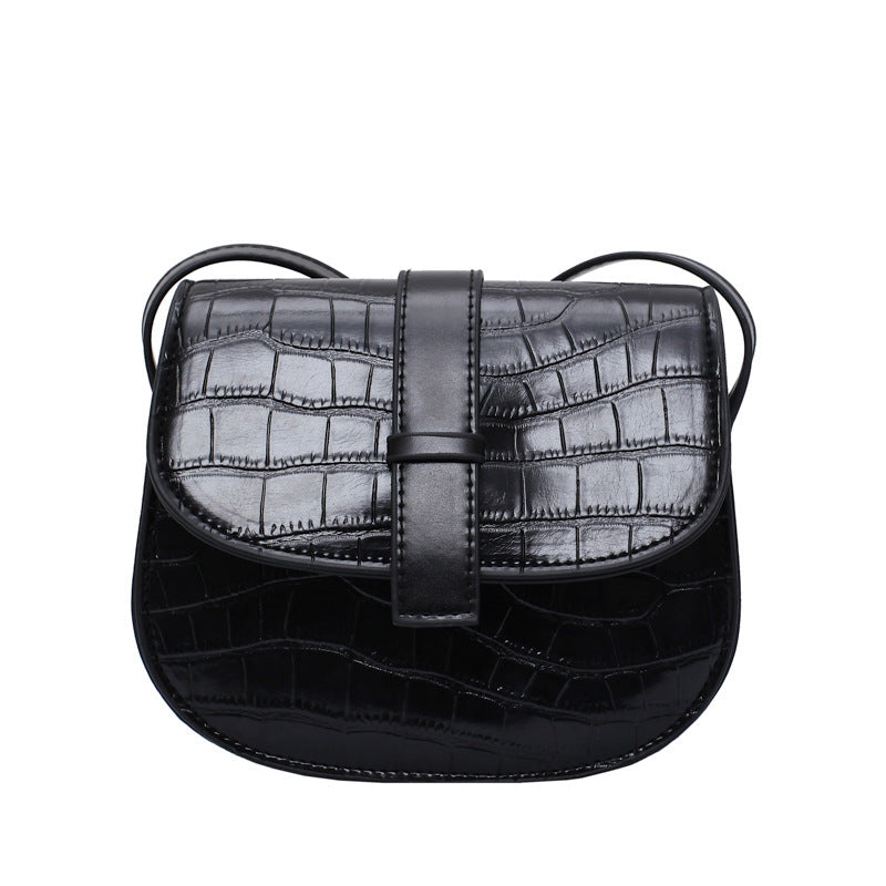 All-match Retro Women's Cross-body Semicircle Bag