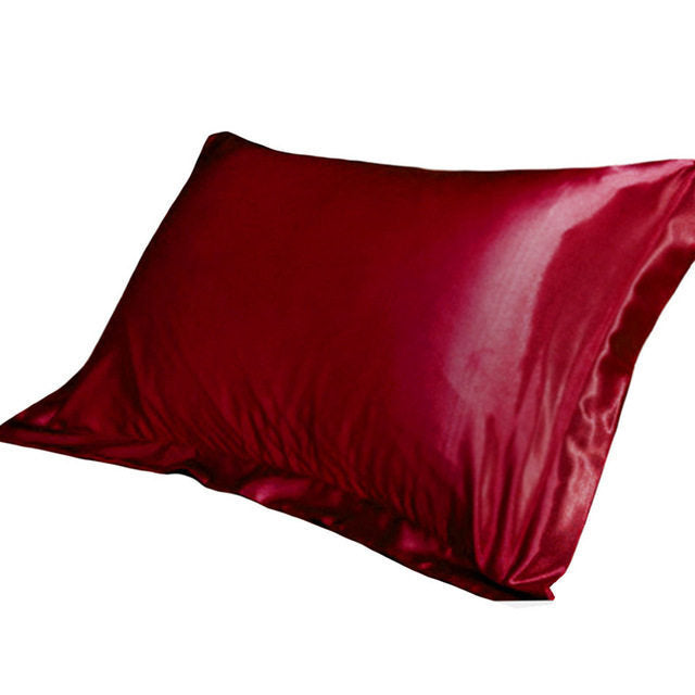 Pure Emulation Silk Satin Pillowcase Comfortable Pillowcase
