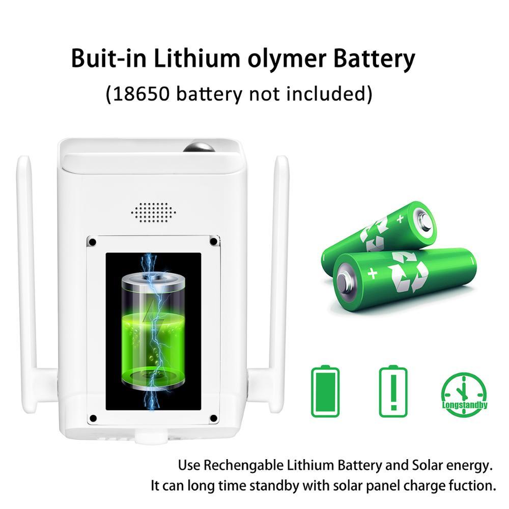 Solar Camera 1080P Waterproof Rainproof