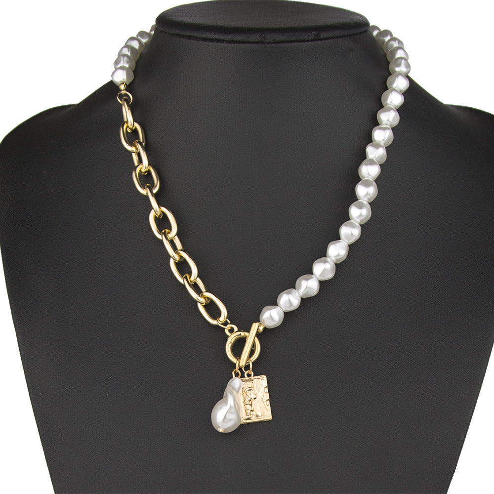 Fashion Pearl Jewelry Trendy Clavicle Chain