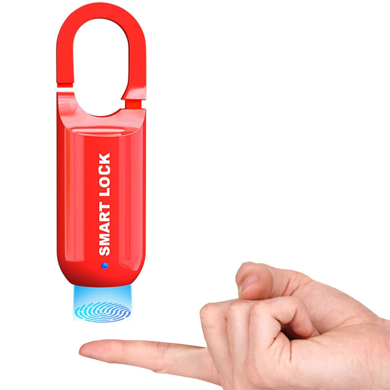 Smart Keyless Mini Travel Padlock with Fingerprint Sensor- USB Charging_12