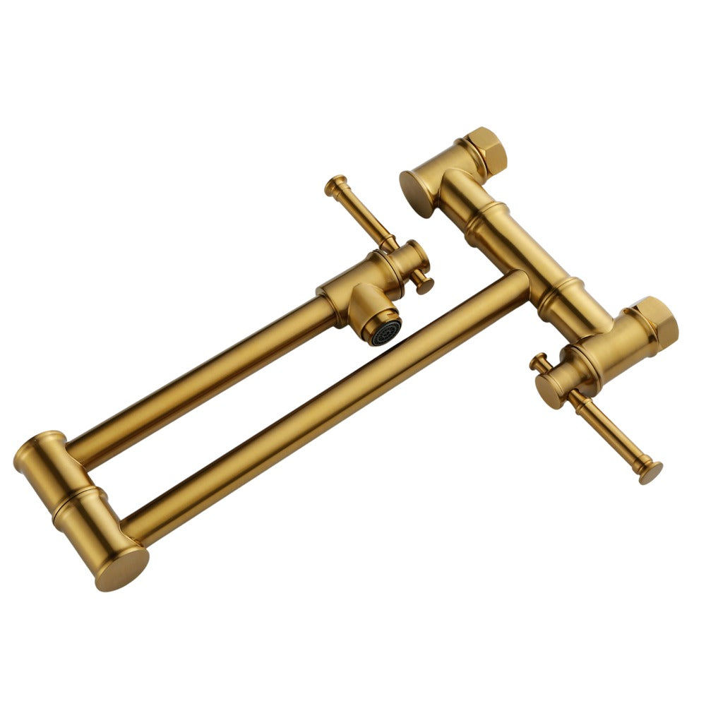 Pot Filler Faucet Wall Mount Pot Filler Faucet - Gold