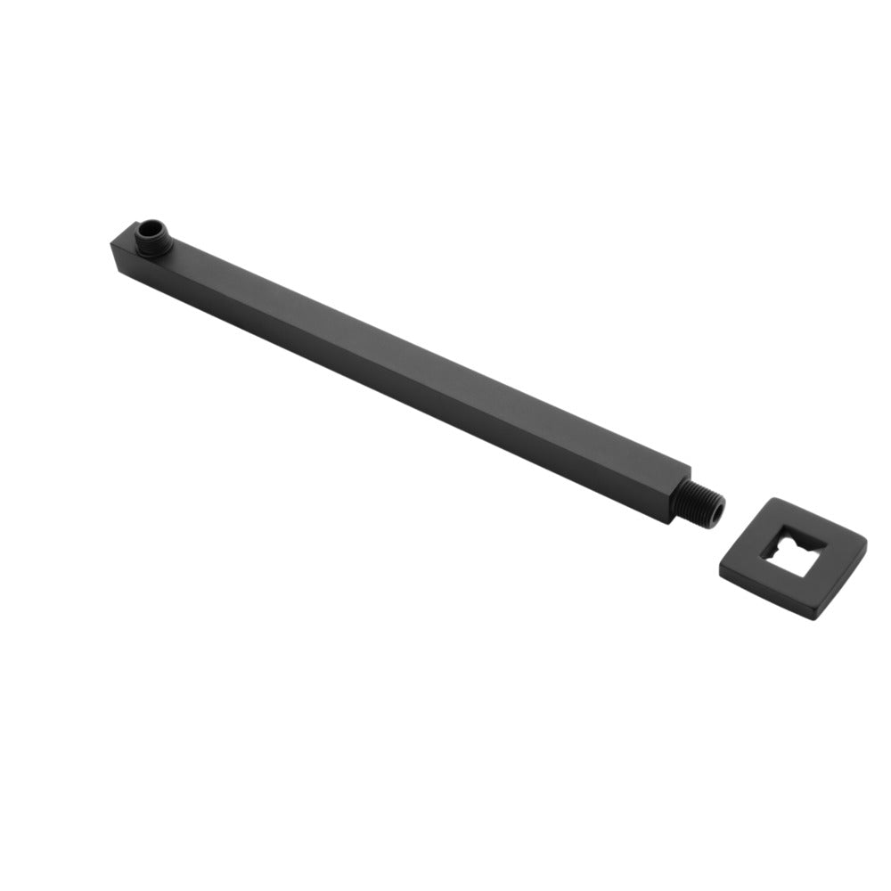 Complete Shower System with Head, Hand Shower, Trim, and Niche