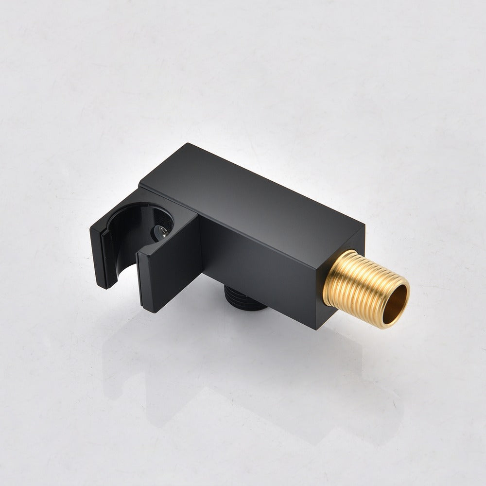 Ceiling Mounted Shower System with Handheld 12in Head