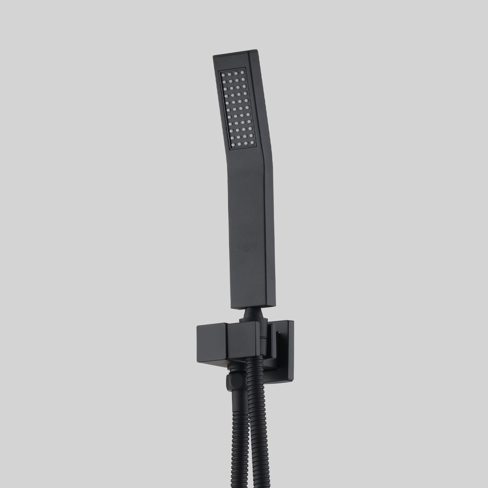 Ceiling Mounted Shower System with Handheld 12in Head