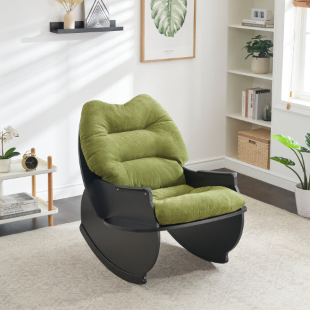Versatile Green Rocking Chair