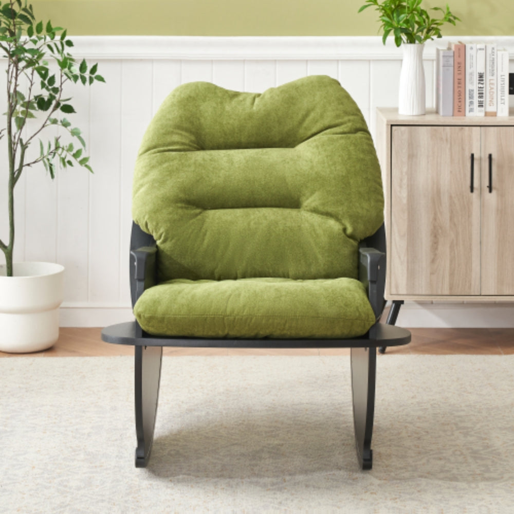 Versatile Green Rocking Chair