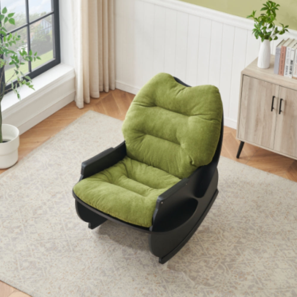 Versatile Green Rocking Chair