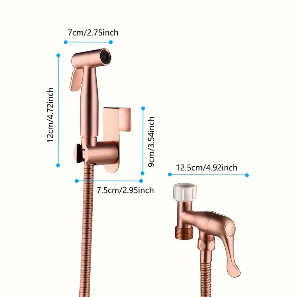 Convenient Bidet Sprayer for Toilet and Cloth Diaper Cleaning