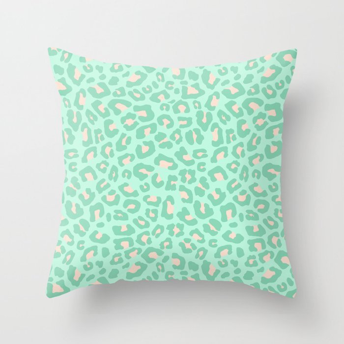 Mint Green Peach Skin Pillowcase Cushion Cushion Pillowcase