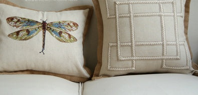 Geometric pillowcase