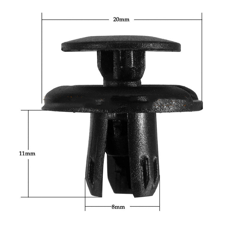 Automotive plastic rivet fastener (50 Pcs)