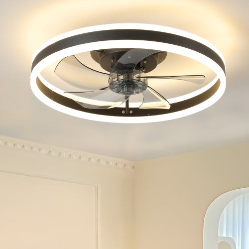Ceiling Fan With Lighted Dimmable LEDs