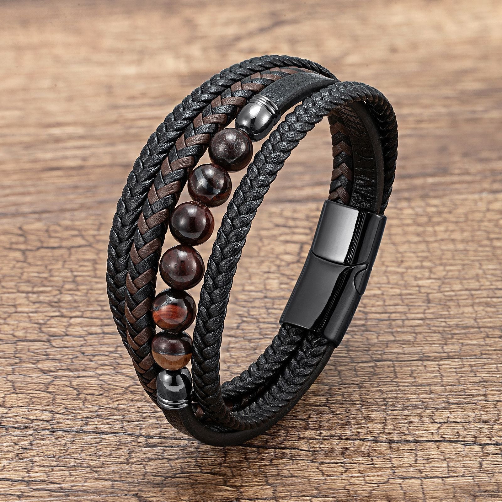 Stainless Steel Buckle Fashion Bracelet