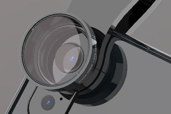 New mobile lens photography special effect lens suit MX-606 kaleidoscope fish eye wide angle polarizing lens