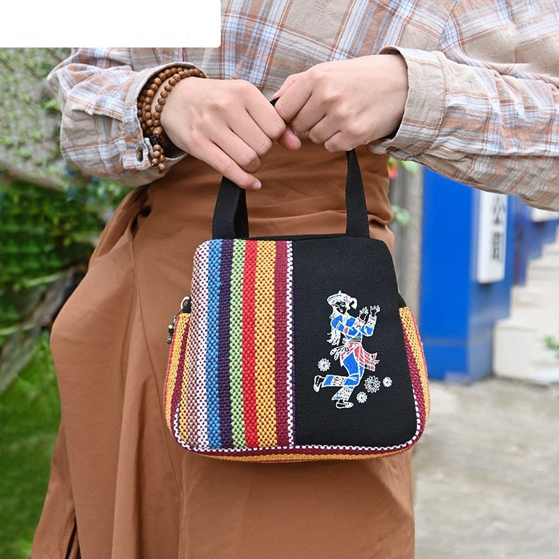 National Literature And Art National Style Small Group Mobile Bag