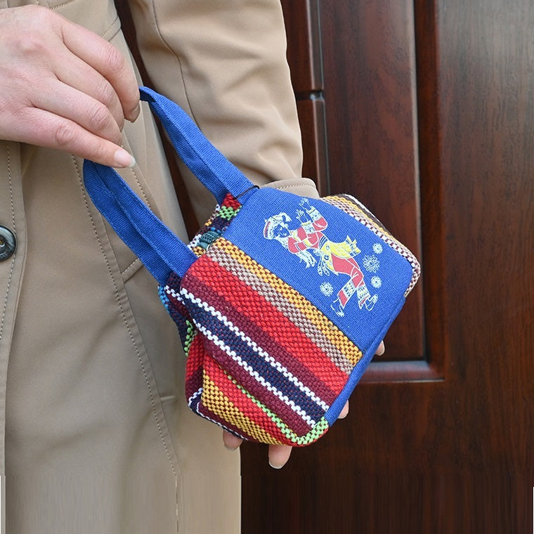 National Literature And Art National Style Small Group Mobile Bag