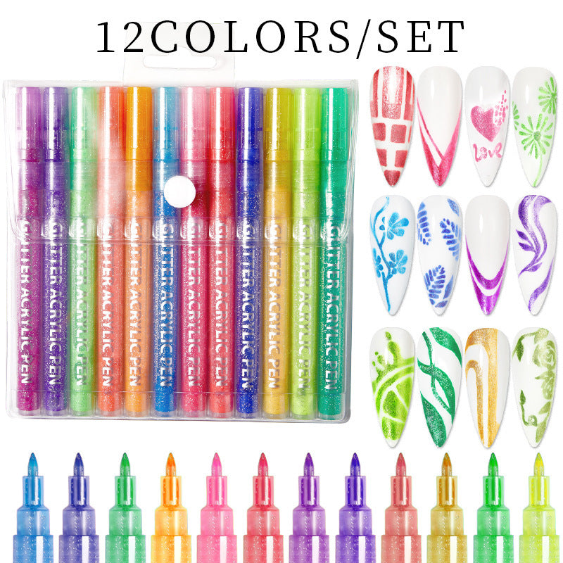 Metal Color Painting Pen Faint Dye Pen