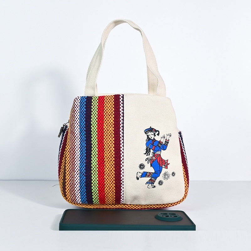 National Literature And Art National Style Small Group Mobile Bag