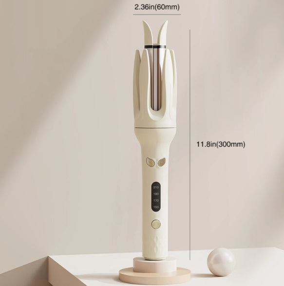 Spin And Curl, Automatic Hair Curling Iron For Healthy & Shiny, Effortless Curls & Waves, 28mm Barrel Hair Curler With 4 Temperature-adjusting Mode, Preset Temperature Settings For Each Hair Texture,