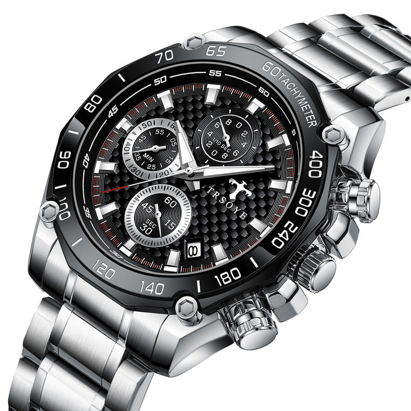 Men's Luminous Waterproof Sports Quartz Watch