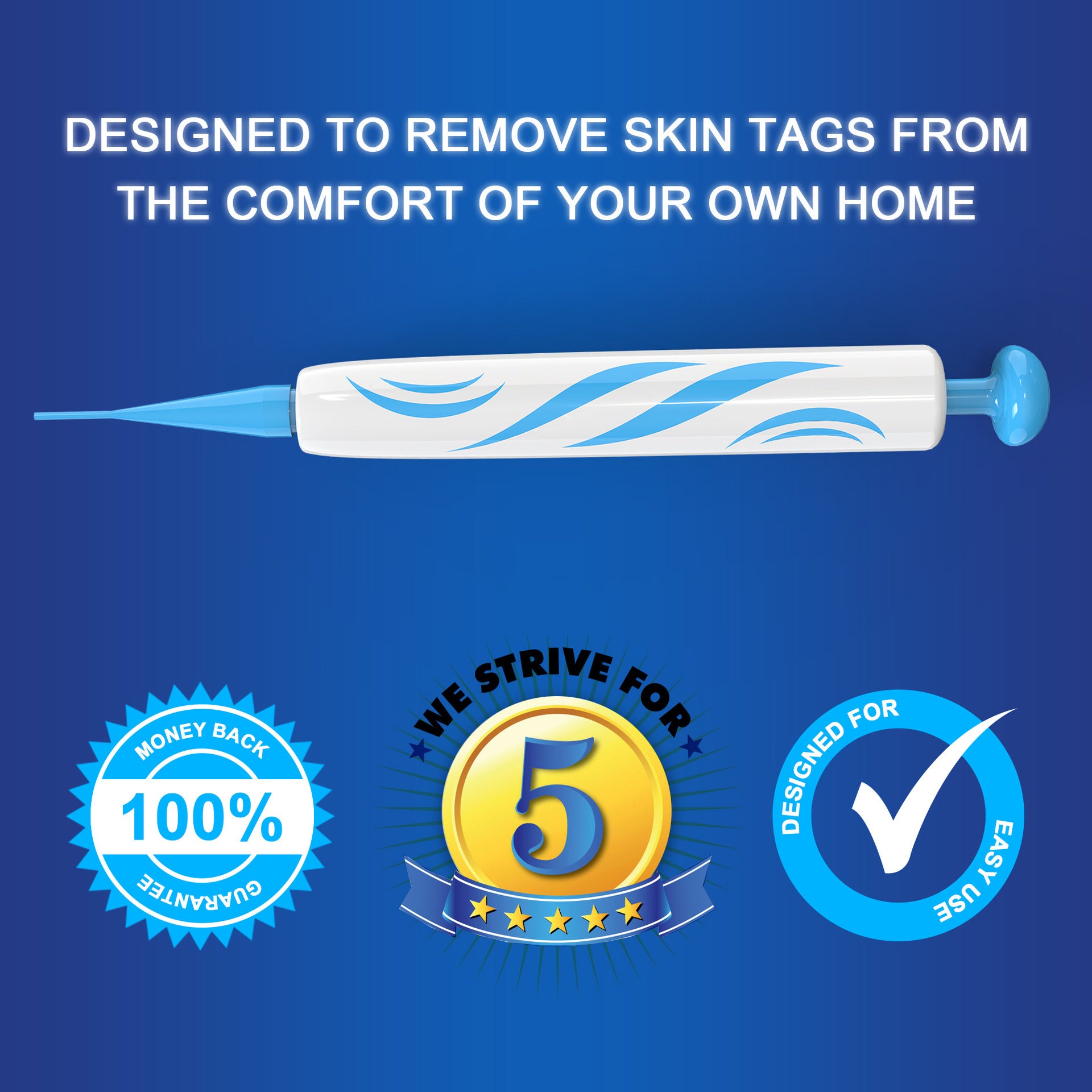 DIY Skin Tag Removal Kit - Effective Mole & Wart Remover, Micro Skin Tag Treatment Tool, Easy-to-Clean Skincare Solution